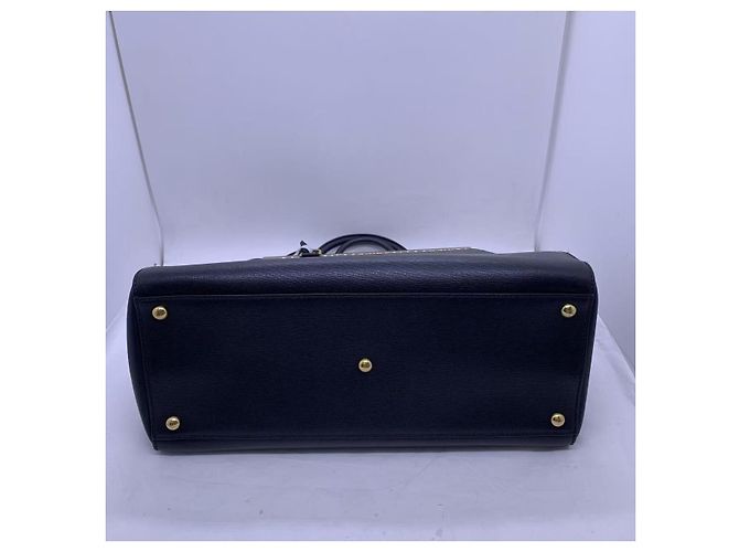 Fendi 2 Days Handtasche Schwarz Leder - Ansicht 5