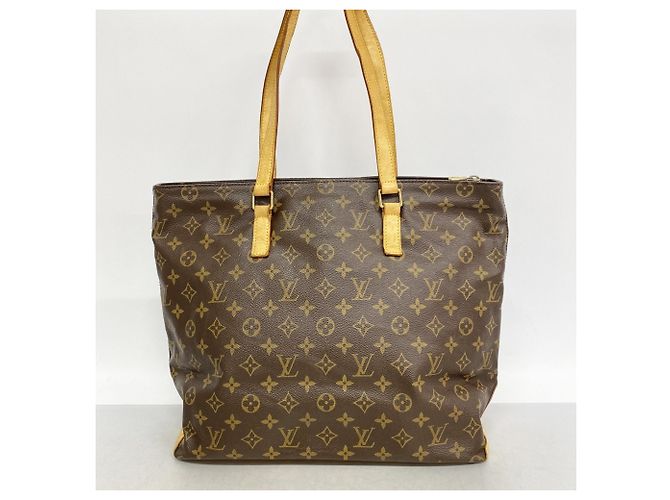 Borsa Tote Cabas Mezzo Monogram Louis Vuitton Marrone - vista 11