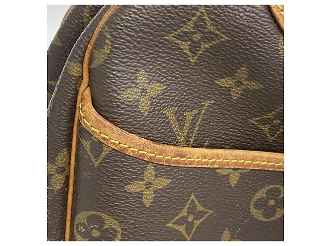Borsa Deauville Monogram Louis Vuitton Marrone - vista 11