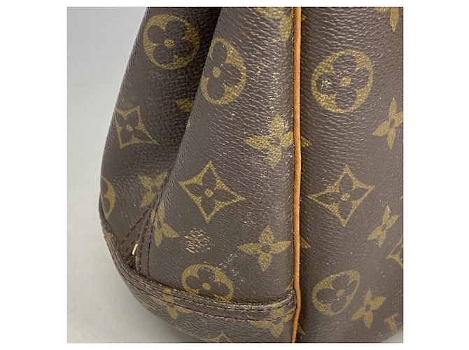 Borsa Deauville Monogram Louis Vuitton Marrone - vista 6
