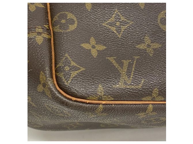 Borsa Deauville Monogram Louis Vuitton Marrone - vista 7