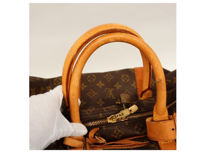 Borsa Boston Monogram Sirius 70 Louis Vuitton Marrone - vista 13
