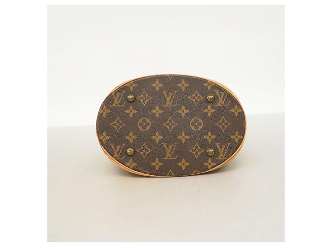 Borsa Tote Bucket PM Monogram Louis Vuitton Marrone - vista 3