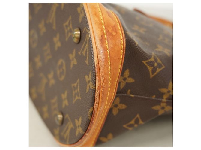 Borsa Tote Bucket PM Monogram Louis Vuitton Marrone - vista 6