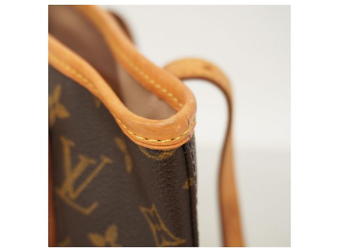Borsa Tote Bucket PM Monogram Louis Vuitton Marrone - vista 7