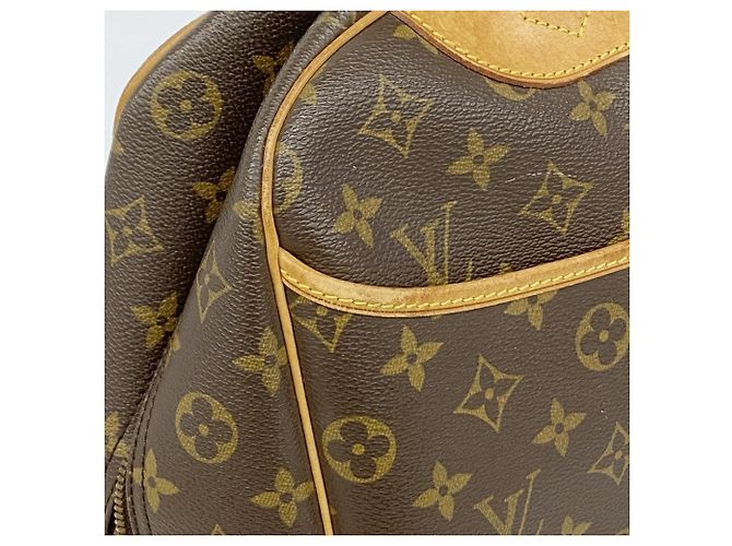 Louis Vuitton Monogram Deauville Handbag Brown - view 10