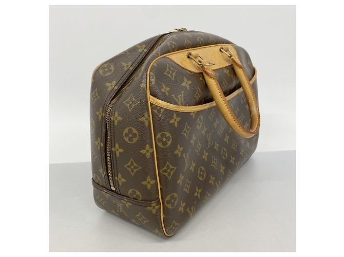 Louis Vuitton Monogram Deauville Handbag Brown - view 2
