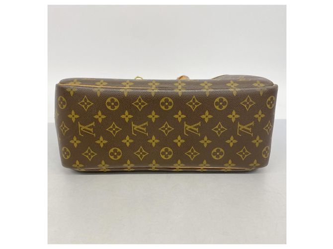 Louis Vuitton Monogram Deauville Handbag Brown - view 3
