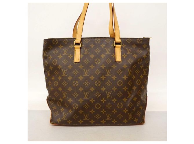 Bolsa Tote Cabas Mezzo Monogram da Louis Vuitton Marrom - vista 11