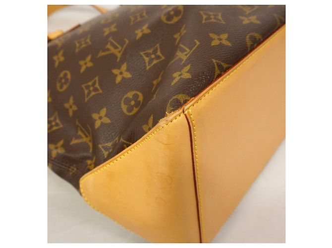 Bolsa Tote Cabas Mezzo Monogram da Louis Vuitton Marrom - vista 6