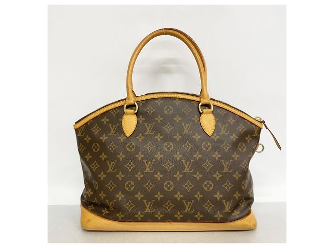 Borsa a mano orizzontale Lockit Monogram Louis Vuitton Marrone - vista 12