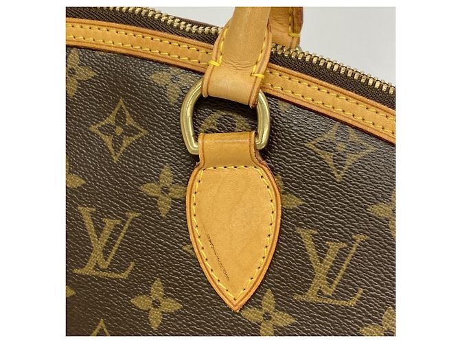 Borsa a mano orizzontale Lockit Monogram Louis Vuitton Marrone - vista 9