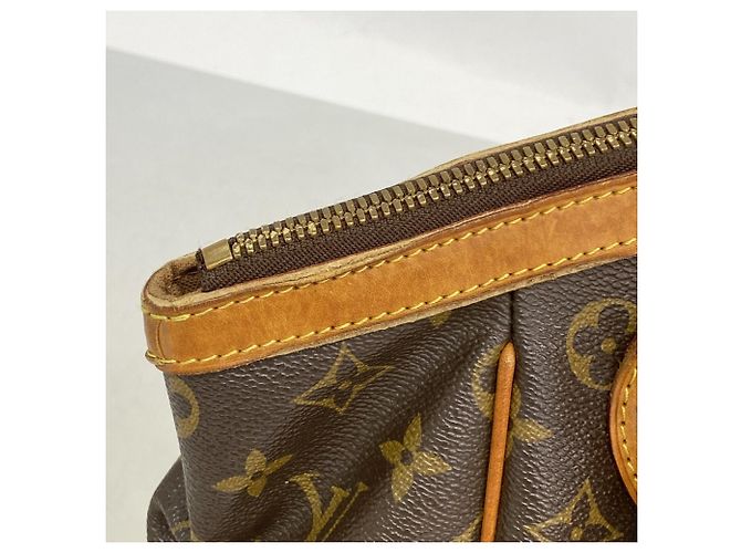 Borsa Louis Vuitton Monogram Tivoli PM Marrone - vista 7
