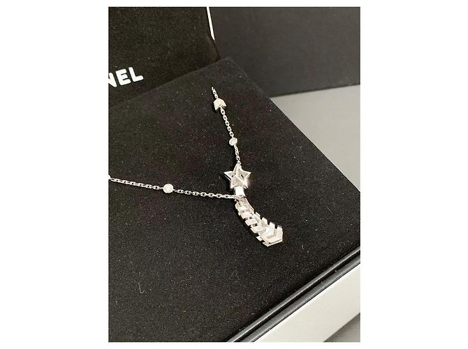 Chanel Collana Cometa in Platino con Diamanti Argento - vista 6