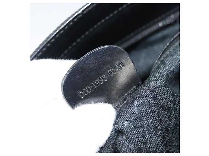 Gucci Bamboo Canvas large Nero - vista 7