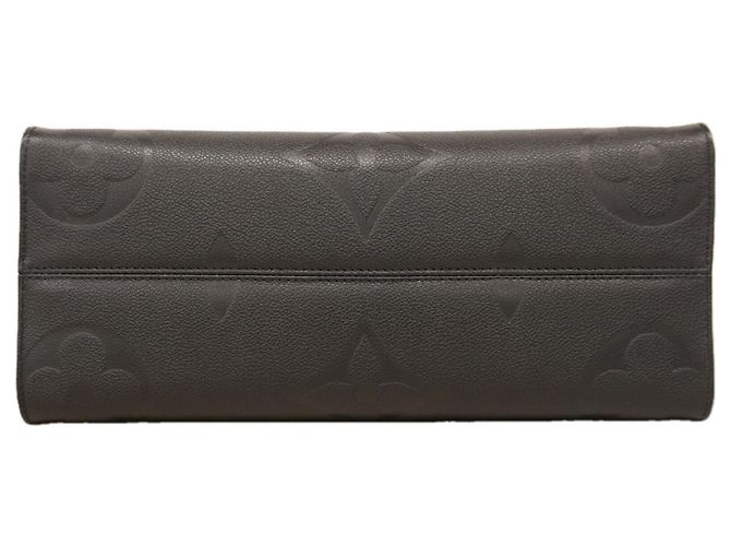 Borsa tote OnTheGo MM in Monogram Empreinte Louis Vuitton Nero - vista 3
