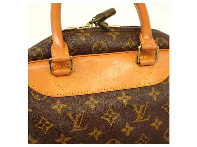 Louis Vuitton Borsa a mano Monogram Deauville M47270 - Marrone - vista 11