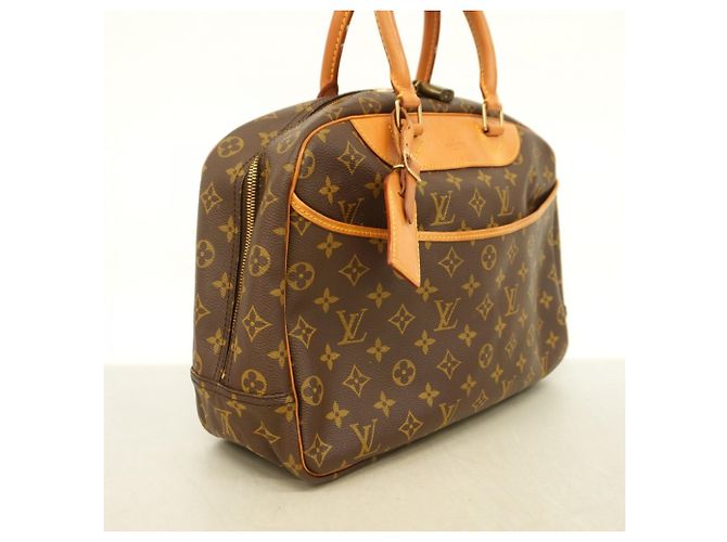 Louis Vuitton Borsa a mano Monogram Deauville M47270 - Marrone - vista 2