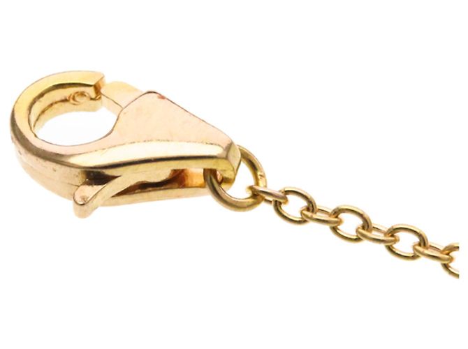 Autre Marque Ponte Vecchio 18K Roségold Diamant Anhänger Halskette Golden - Ansicht 10