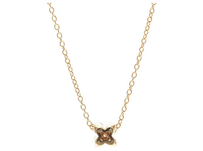Autre Marque Ponte Vecchio 18K Roségold Diamant Anhänger Halskette Golden - Ansicht 2