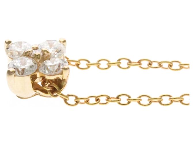 Autre Marque Ponte Vecchio 18K Roségold Diamant Anhänger Halskette Golden - Ansicht 3
