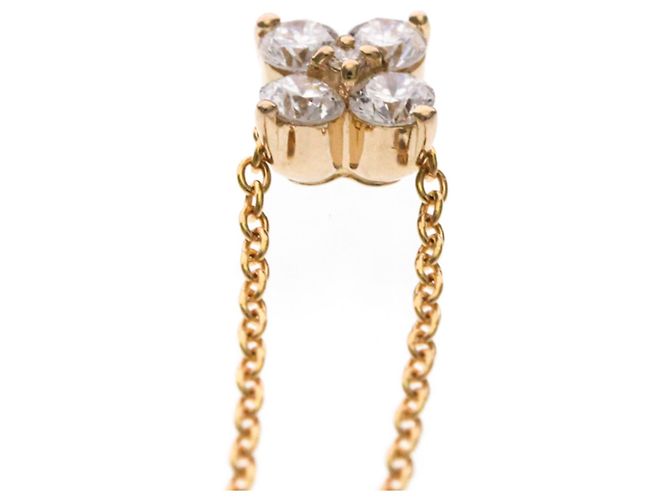 Autre Marque Ponte Vecchio 18K Roségold Diamant Anhänger Halskette Golden - Ansicht 6