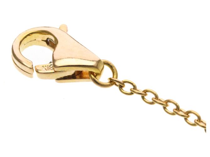 Autre Marque Ponte Vecchio 18K Roségold Diamant Anhänger Halskette Golden - Ansicht 9