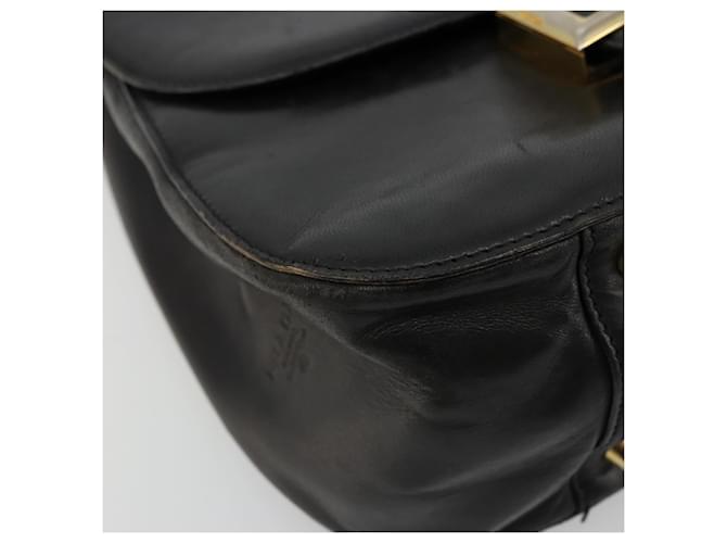 PRADA Borsa a mano in pelle nera e oro Auth bs34475 Nero D'oro - vista 16