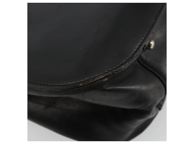 PRADA Borsa a mano in pelle nera e oro Auth bs34475 Nero D'oro - vista 18