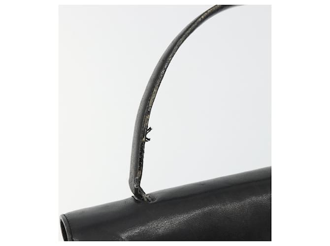 PRADA Borsa a mano in pelle nera e oro Auth bs34475 Nero D'oro - vista 8