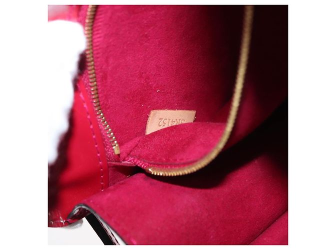 LOUIS VUITTON Borsa Vernis Monceau BB 2way Rosa Andian M91579 LV Auth ep14379A - vista 11