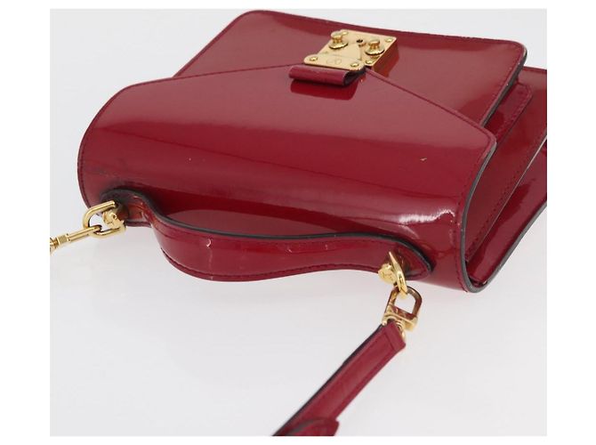 LOUIS VUITTON Borsa Vernis Monceau BB 2way Rosa Andian M91579 LV Auth ep14379A - vista 14