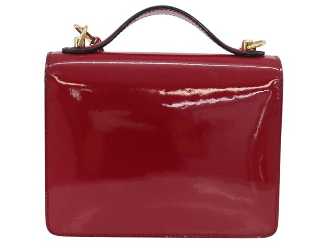 LOUIS VUITTON Borsa Vernis Monceau BB 2way Rosa Andian M91579 LV Auth ep14379A - vista 2