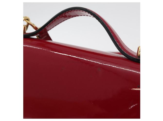 LOUIS VUITTON Borsa Vernis Monceau BB 2way Rosa Andian M91579 LV Auth ep14379A - vista 3