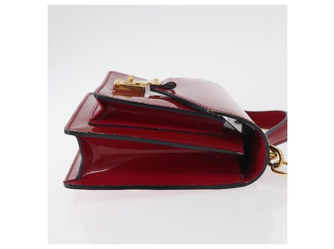 LOUIS VUITTON Borsa Vernis Monceau BB 2way Rosa Andian M91579 LV Auth ep14379A - vista 4