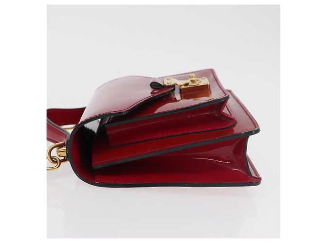 LOUIS VUITTON Borsa Vernis Monceau BB 2way Rosa Andian M91579 LV Auth ep14379A - vista 5