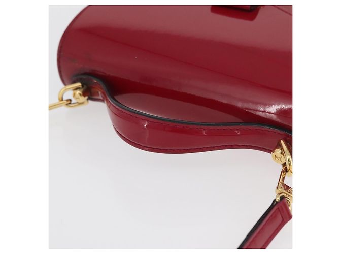 LOUIS VUITTON Borsa Vernis Monceau BB 2way Rosa Andian M91579 LV Auth ep14379A - vista 7