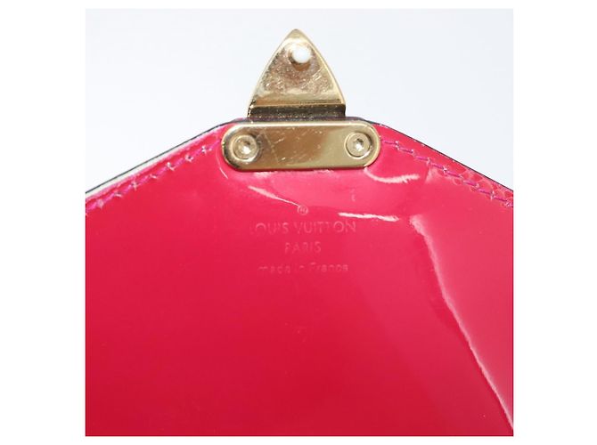 LOUIS VUITTON Borsa Vernis Monceau BB 2way Rosa Andian M91579 LV Auth ep14379A - vista 9