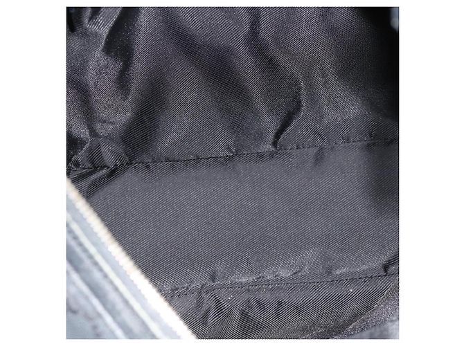 Borsa a Spalla GG Canvas Gucci Nero Oro 001 4287 Auth ep14135 D'oro - vista 16