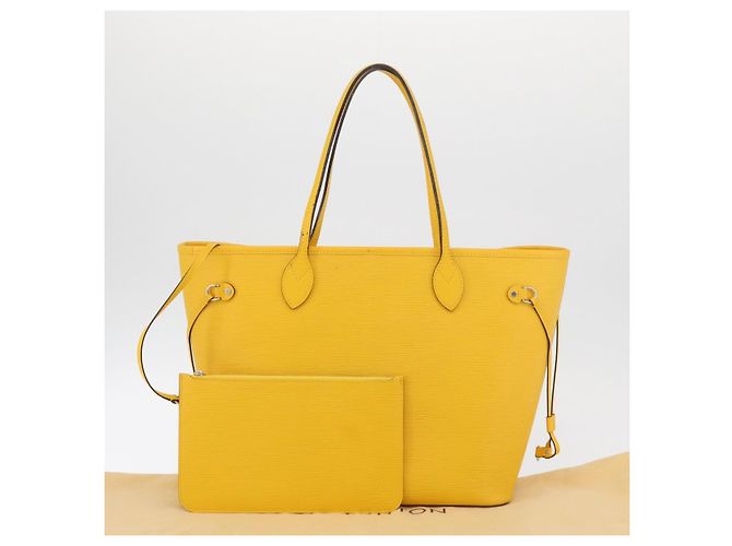 LOUIS VUITTON Borsa Tote Epi Neverfull MM Mimosa M40957 LV Auth 175039A - vista 12