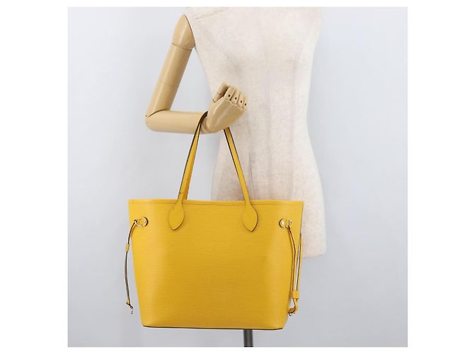 LOUIS VUITTON Borsa Tote Epi Neverfull MM Mimosa M40957 LV Auth 175039A - vista 26