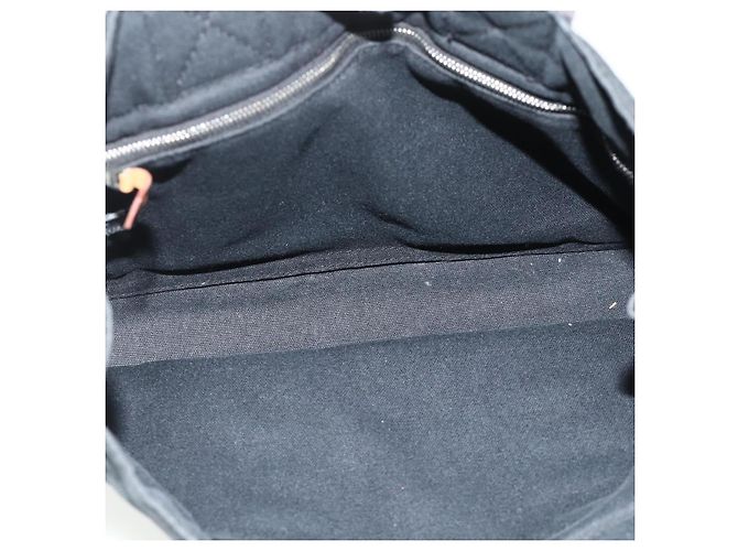 Hermès HERMES Bolso de Mano Burberry Nova Check de Lona 2 Piezas Beige Negro Auth BA12351 - vista 13