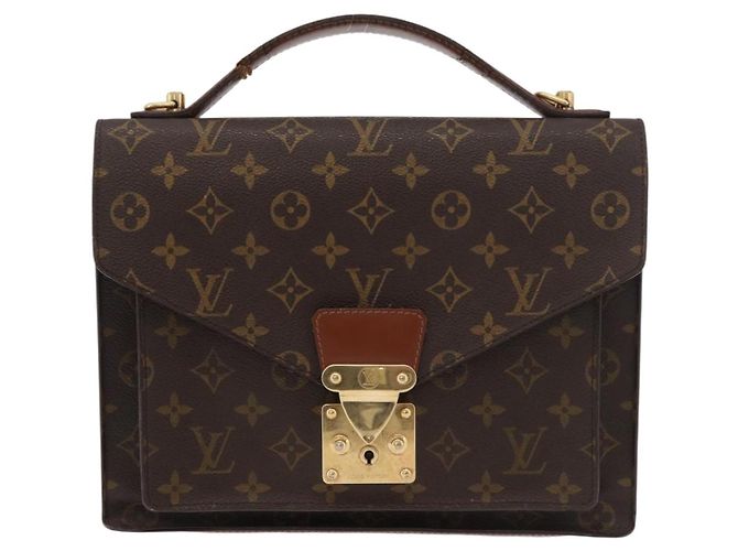 LOUIS VUITTON Borsa a Mano Monceau 28 M51185 LV Auth 177459 Monogramma - vista 13