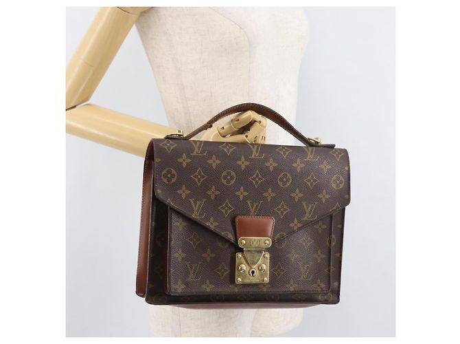 LOUIS VUITTON Borsa a Mano Monceau 28 M51185 LV Auth 177459 Monogramma - vista 27