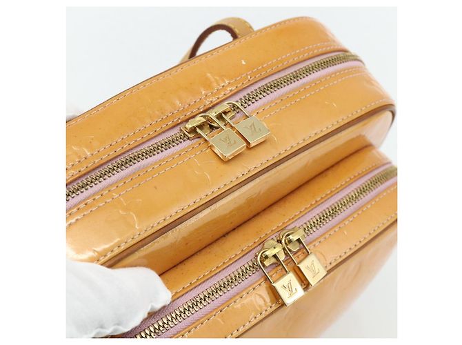 LOUIS VUITTON Zaino Vernis Marley Rosa Marshmallow M91039 LV Auth 176733 - vista 17
