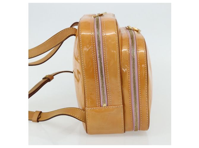 LOUIS VUITTON Zaino Vernis Marley Rosa Marshmallow M91039 LV Auth 176733 - vista 3