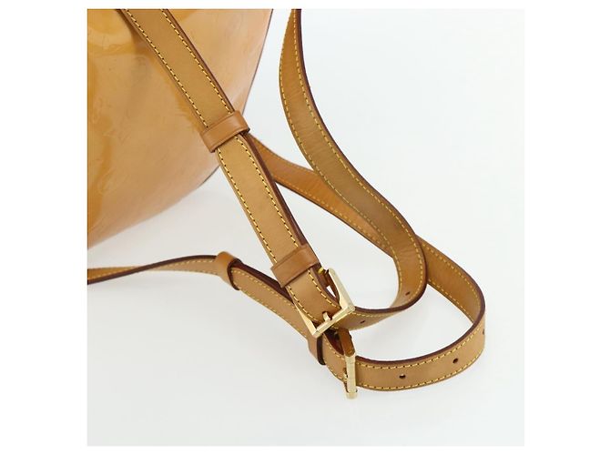 LOUIS VUITTON Zaino Vernis Marley Rosa Marshmallow M91039 LV Auth 176733 - vista 7