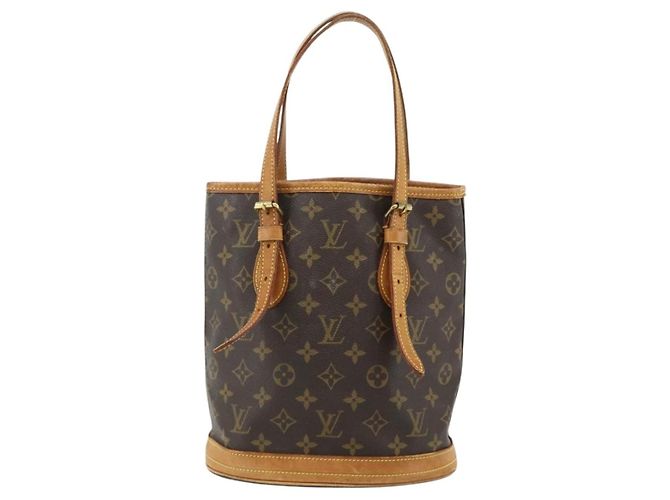 LOUIS VUITTON Borsa a Spalla Monogram Bucket PM M42238 LV Auth ep14017 Monogramma - vista 13