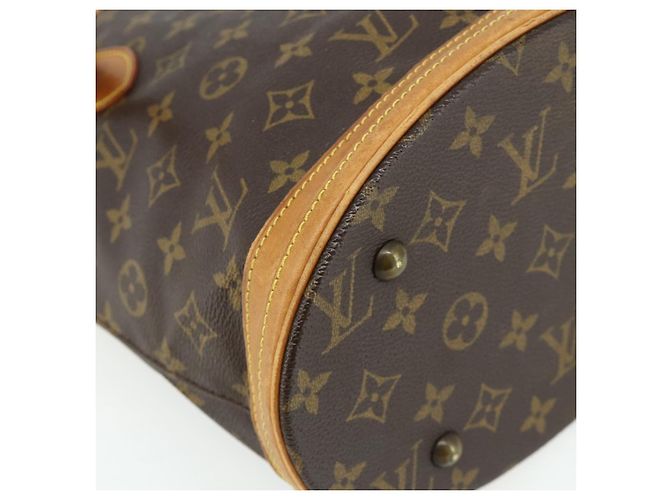 LOUIS VUITTON Borsa a Spalla Monogram Bucket PM M42238 LV Auth ep14017 Monogramma - vista 14