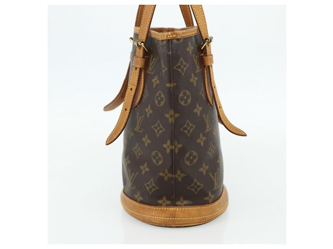 LOUIS VUITTON Borsa a Spalla Monogram Bucket PM M42238 LV Auth ep14017 Monogramma - vista 4
